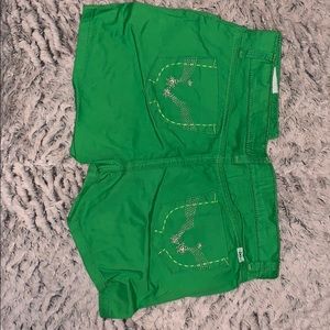Green Lei shorts